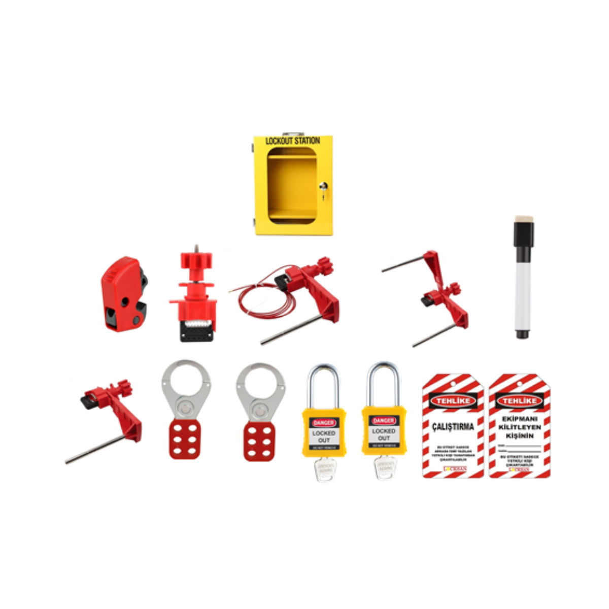 Universal Kilitleme Seti