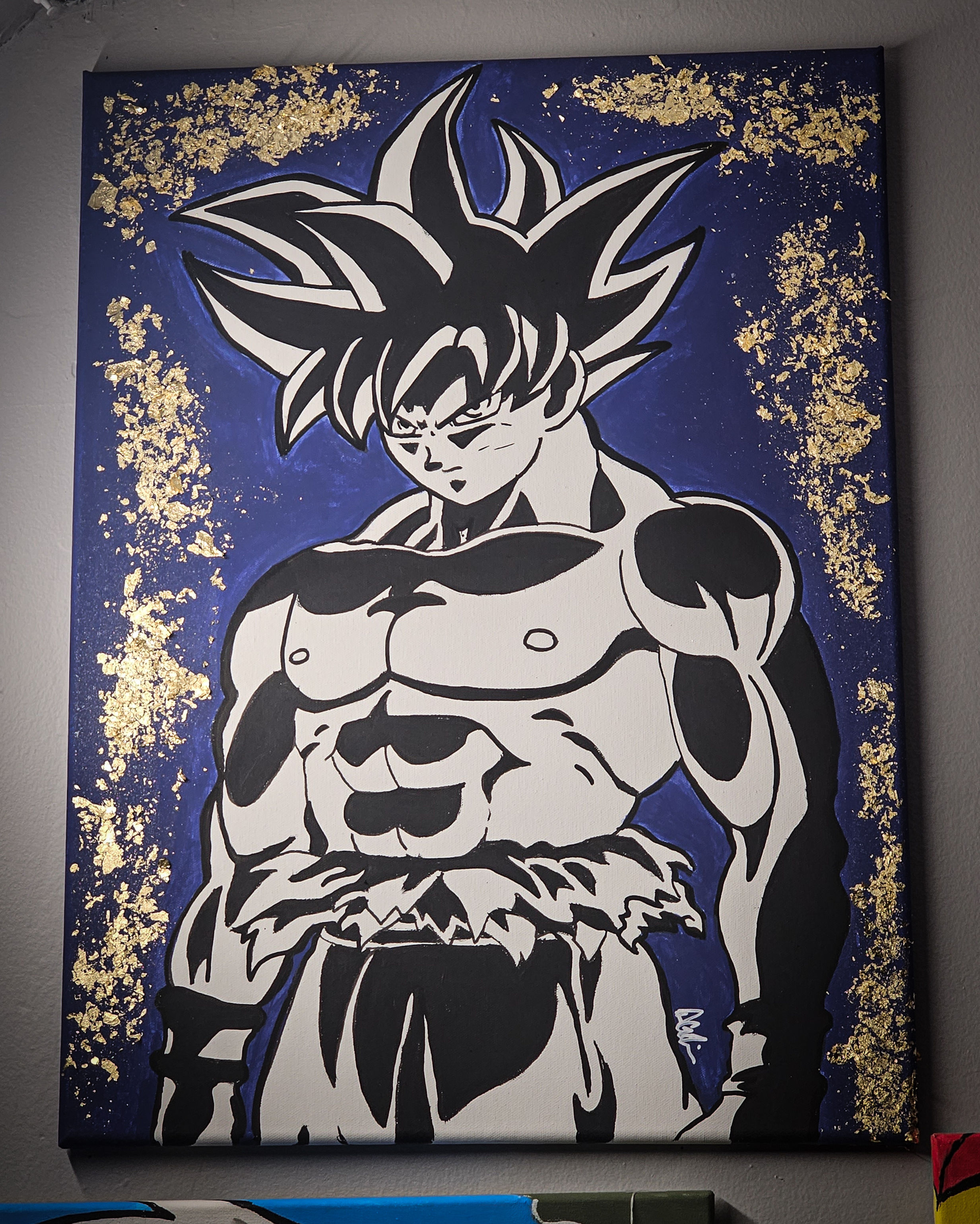 Silhouette Ultra Instinct Goku