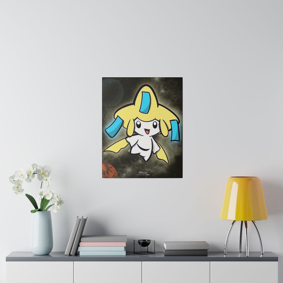 Thumbnail: Star Boy Rachi Matte Canvas Digital Print