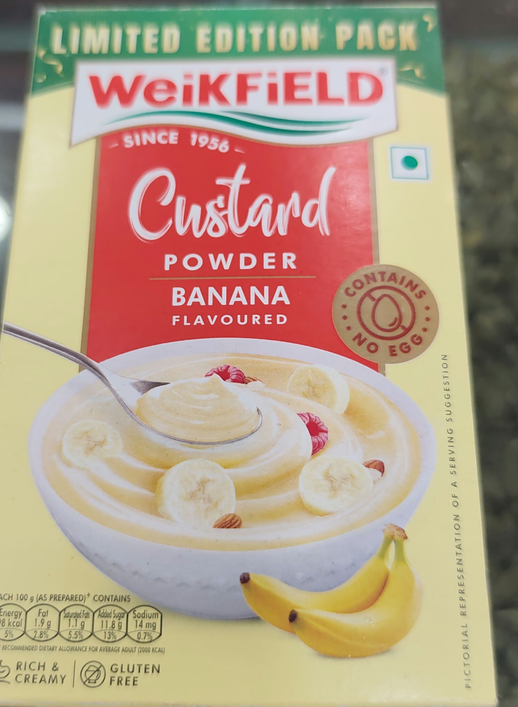 WEIKFIELD CUSTARD POWDER BANANA