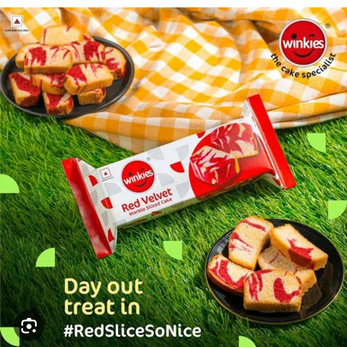 WINKIES RED VELVET CAKE SLICED 100GM