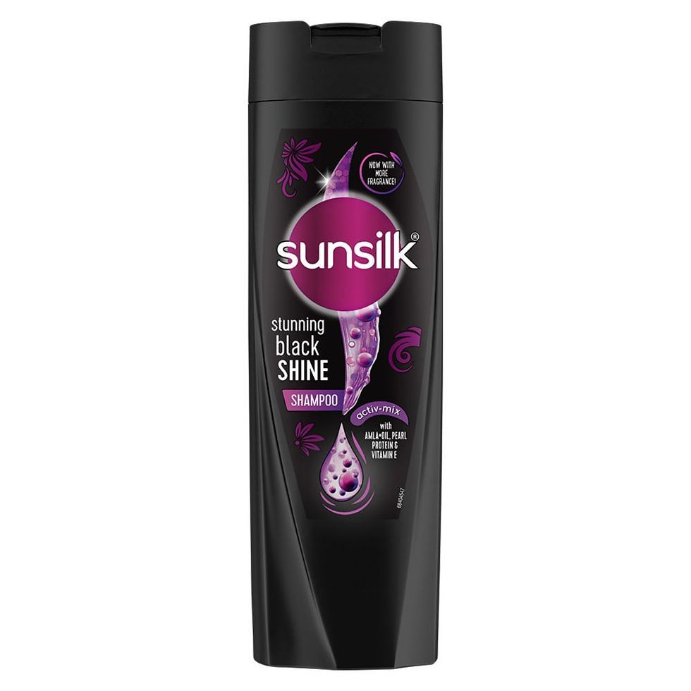 SUNSILK STUNNING BLACK SHINE 180ML