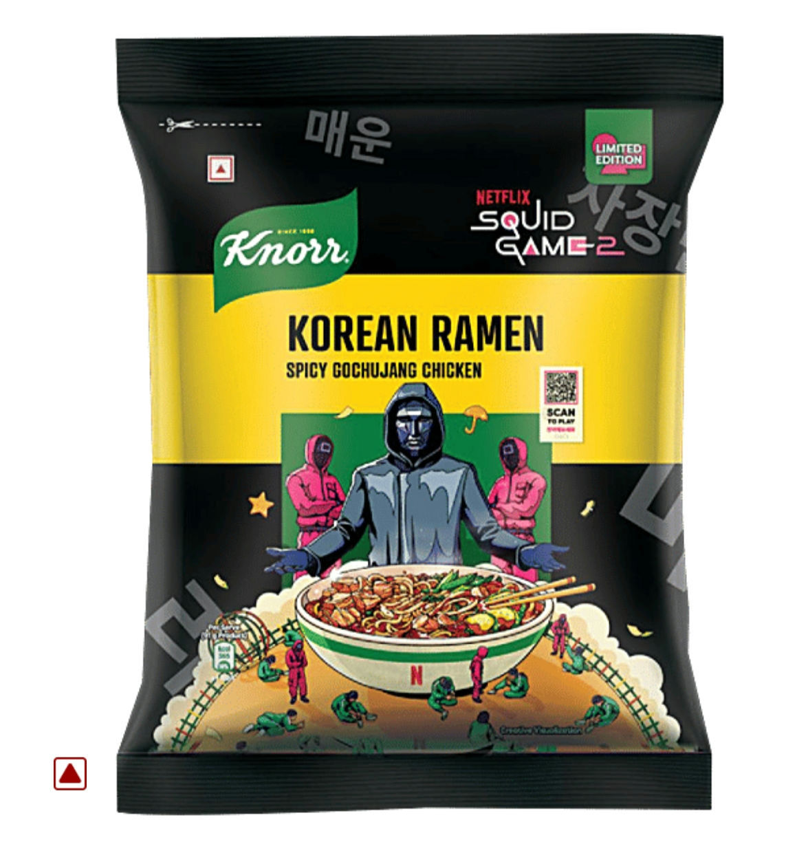 Knorr korean ramen spicy cochujang chicken
