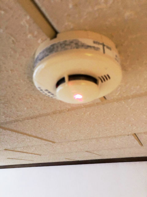 住宅用警報機のテスト!