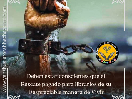 VIVIR COMO REDIMIDOS ANTE YAHWEH