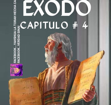 ESTUDIANDO EL LIBRO DE EXODO CAPITULO 4