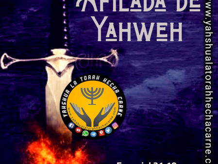 LA ESPADA AFILADA DE YAHWEH SE ESTA MANIFESTANDO