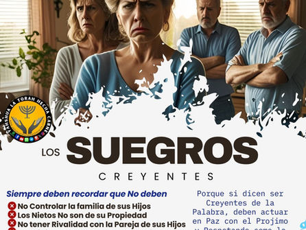 LA ACTITUD DE LOS SUEGROS ANTE YAHWEH