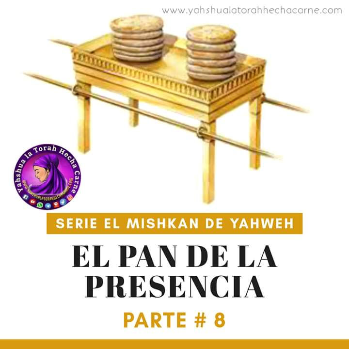 SERIE PARTE 8 EL MISHKAN DE YAHWEH *LA MESA DE LOS PANES DE LA PRESENCIA*