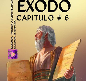 ESTUDIANDO EL LIBRO DE EXODO CAPITULO 6