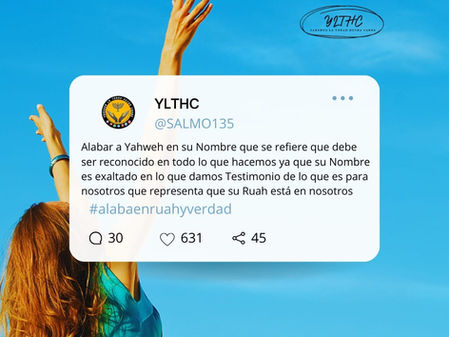 ALABANDO LA GRANDEZA DE YAHWEH (SALMO 135)