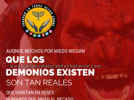 ¿AUN EXISTEN LOS DEMONIOS/SHEIDIM?