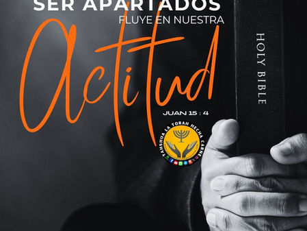 VIVIENDO COMO APARTADOS(LAS LEYES DE YAHWEH)