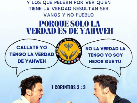 ¿ QUIEN TIENE LA VERDAD?