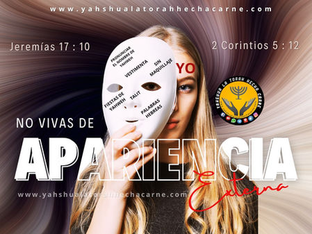 VIVIENDO DE APARIENCIAS