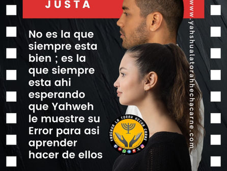¿QUIEN ES UNA PERSONA JUSTA?