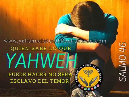 YAHWEH NUESTRO AMPARO NO TEMAS MAS