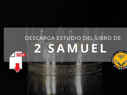 DESCARGA ESTUDIO DEL LIBRO DE 2 SAMUEL