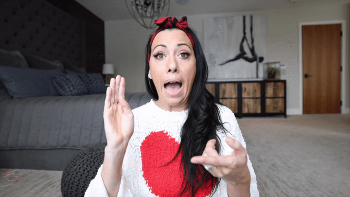 Woman speaking
