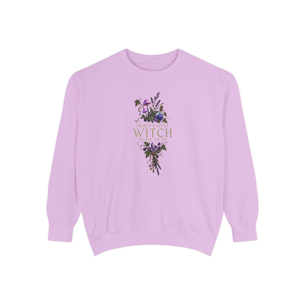 Thumbnail: Little Witch Crewneck Sweatshirt