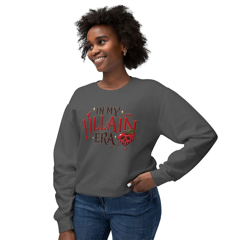 Thumbnail: In My Villain Era Lightweight Crewneck Sweatshirt