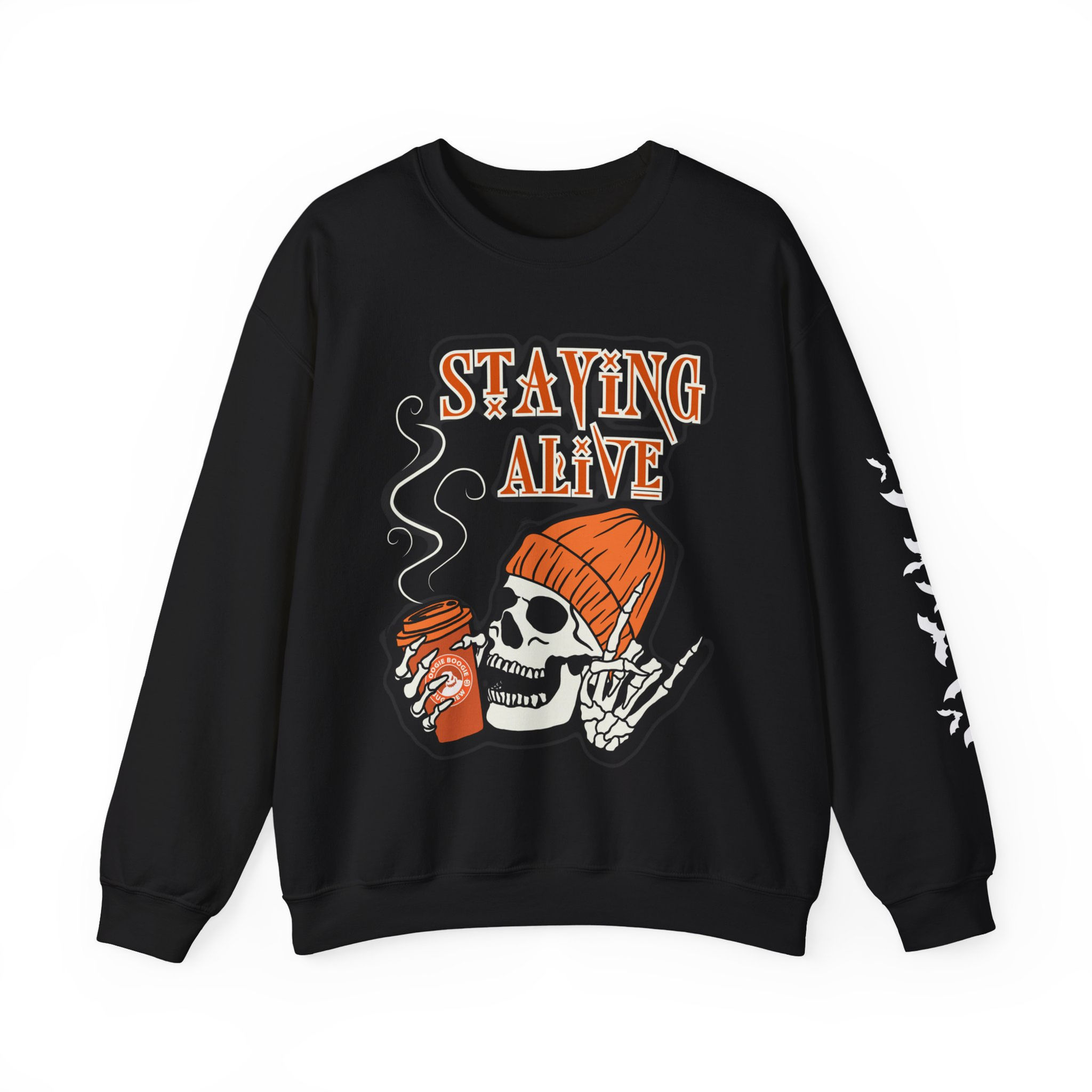 Staying Alive Crewneck Sweatshirt