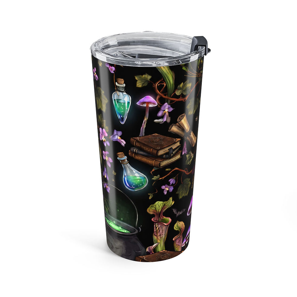 Thumbnail: Midnight Botanical 20oz Tumbler