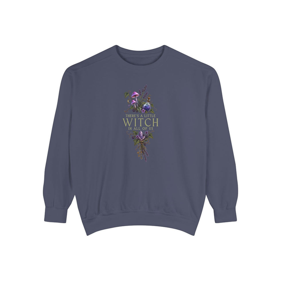 Thumbnail: Little Witch Crewneck Sweatshirt