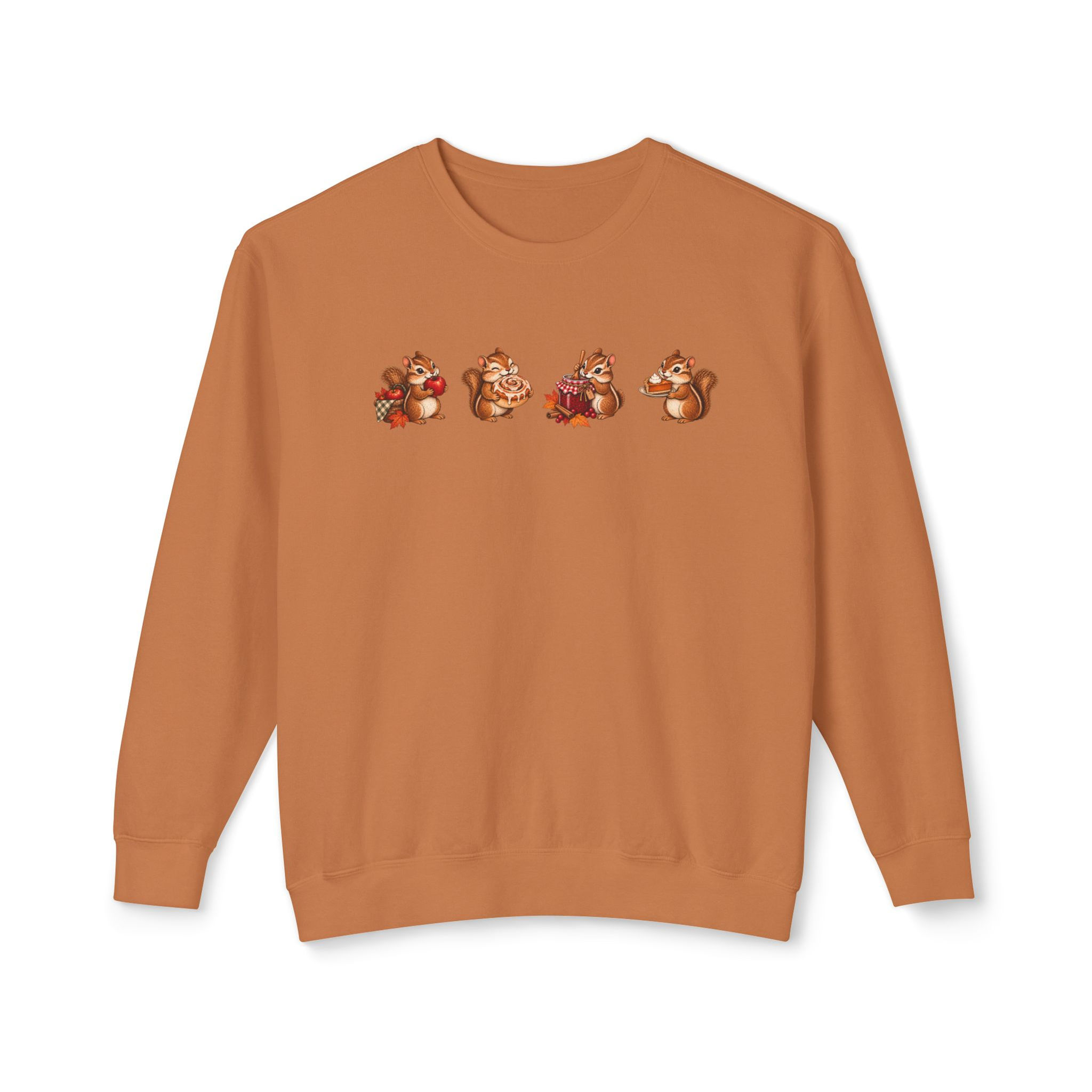 Autumn Chipmunk Crewneck Sweatshirt