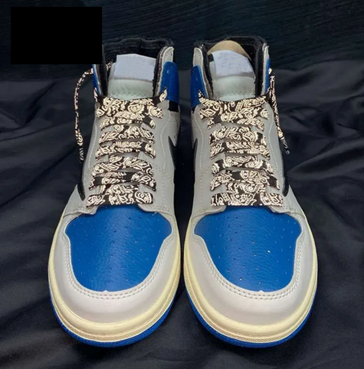 Miniatura: P10 Flat Reflective drops Polyester  Shoelace