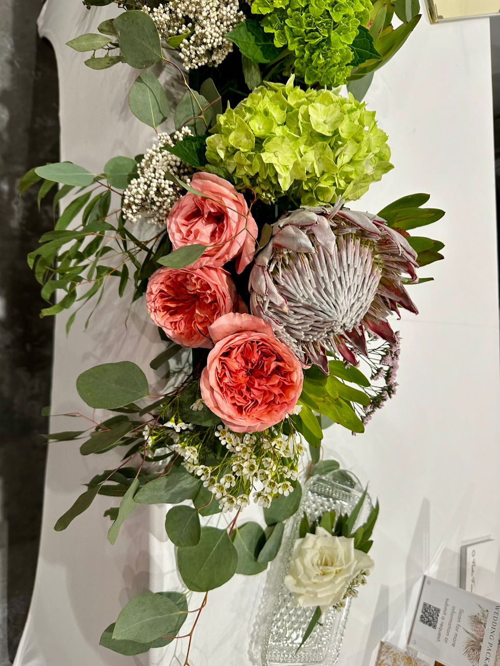 Protea Farm Wedding Bouquet