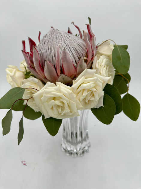 Protea Farm Wedding Bouquet