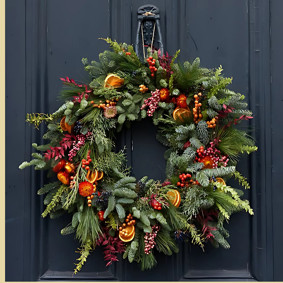 SOLD OUT- Heritage Holiday Wreath Class