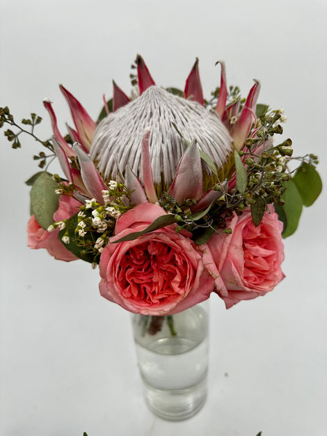 Protea Farm Wedding Bouquet