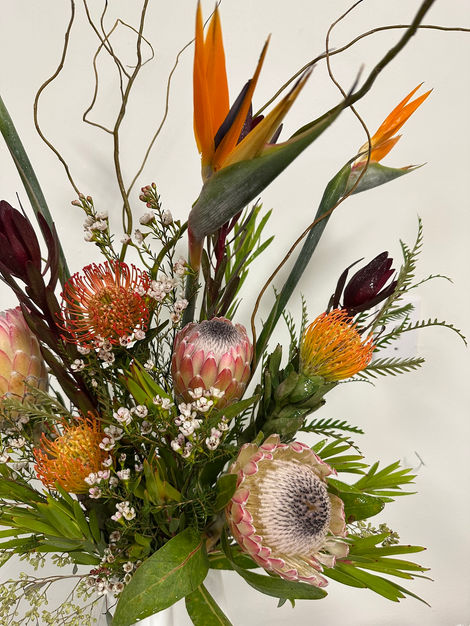 Protea Farm Wedding Bouquet