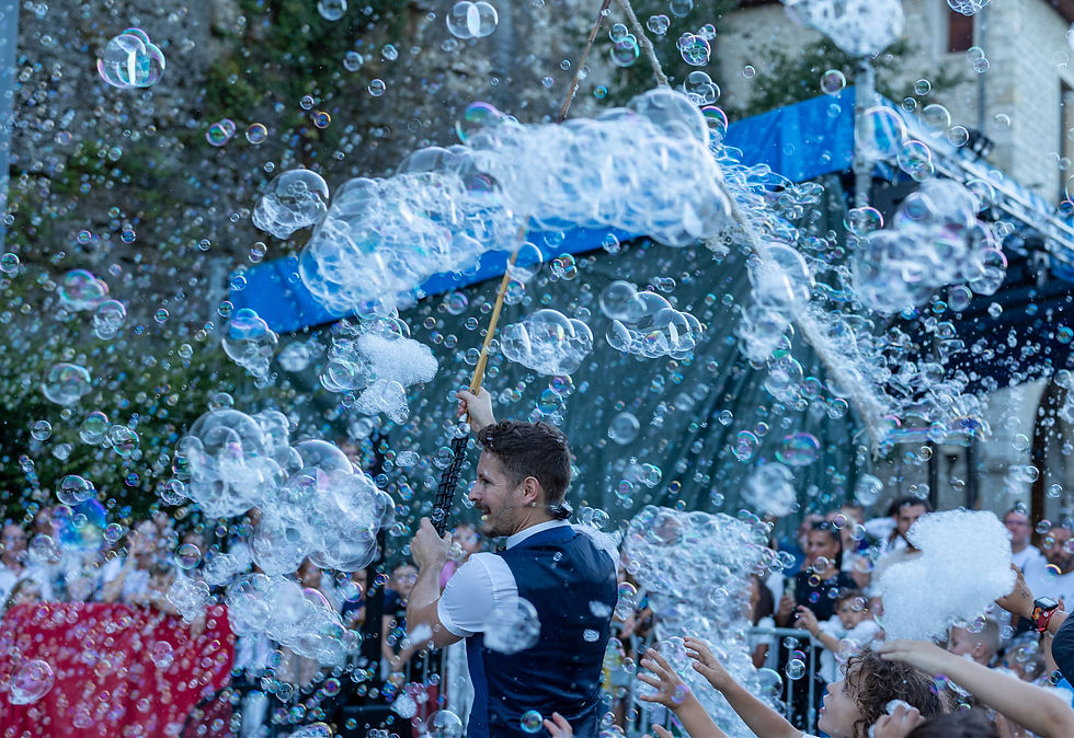 Spectacle de bulles