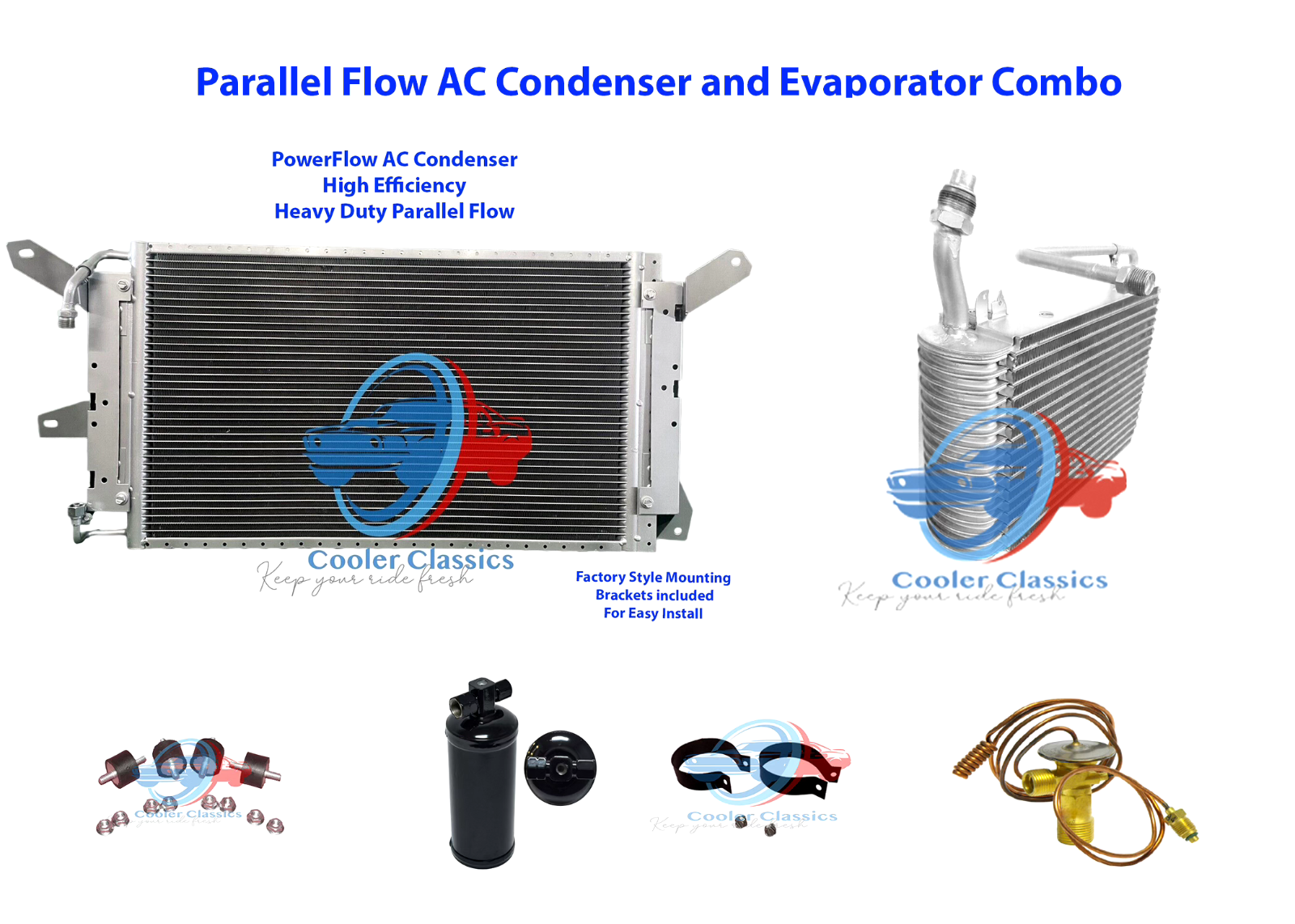 77 78 79 80 81 Pontiac Firebird Trans Am Chevy AC Condenser OEM DRIER AC2260PF