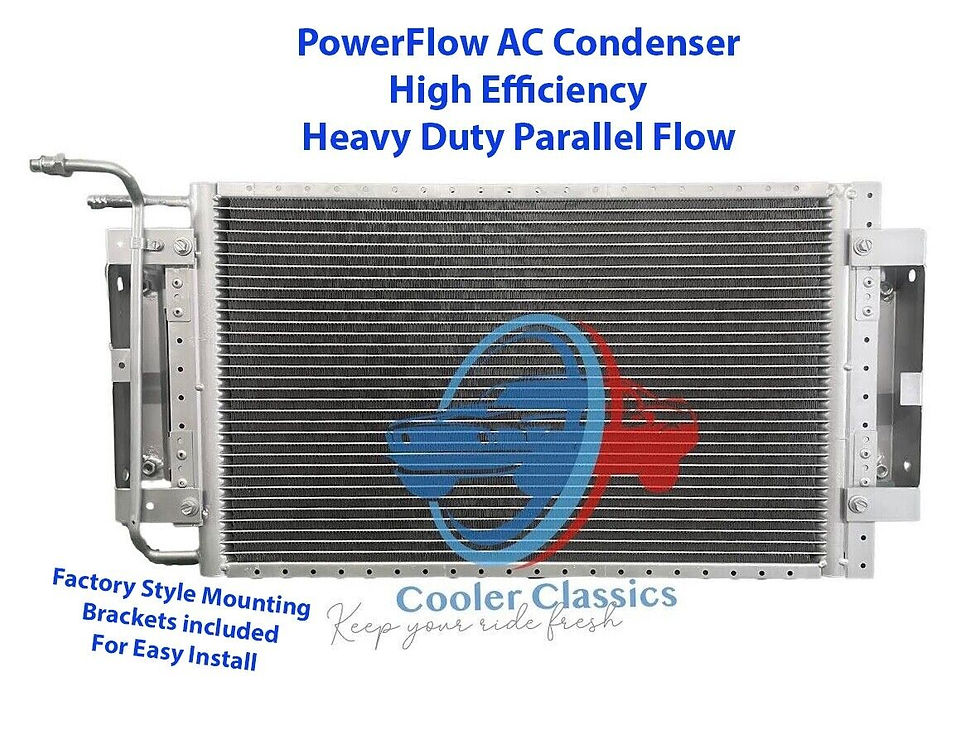 Thumbnail: 1965 66 Chevrolet BelAir Impala Biscayne PowerFlow condenser OEM 3856228 AC1540P