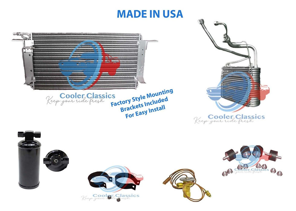 65-66 Oldsmobile Cutlass Supreme 442 AC condenser package OEM 3006057 AC1740X