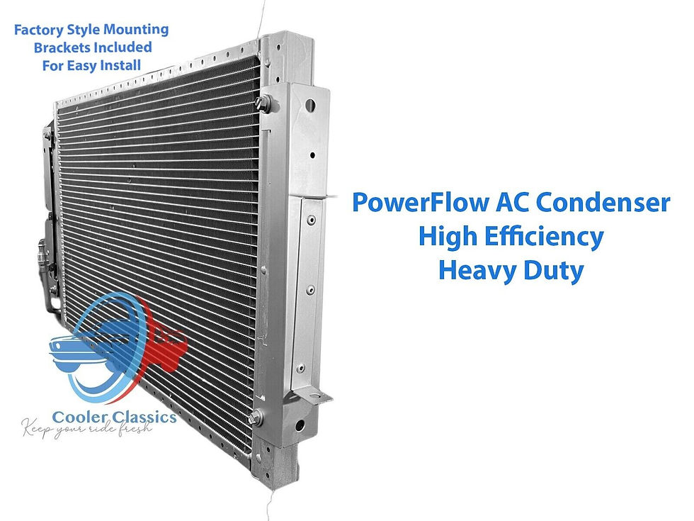 Thumbnail: 73 74 CADILLAC Deville El Dorado POWER-FLOW AC Condenser OEM 3027445 AC1910PF