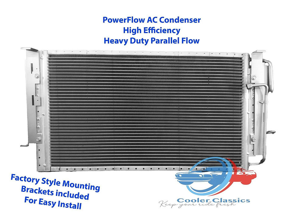 70 71 72 Chevy Chevelle Malibu El Camino Laguna Power-Flow AC Condenser AC1510PF