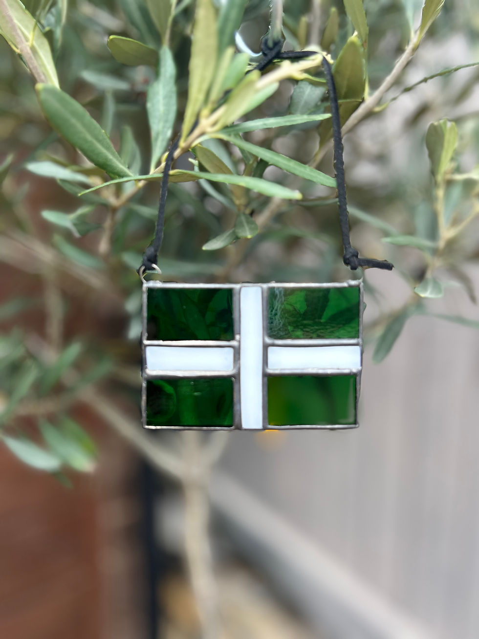 Thumbnail: Devon Flag in stained glass