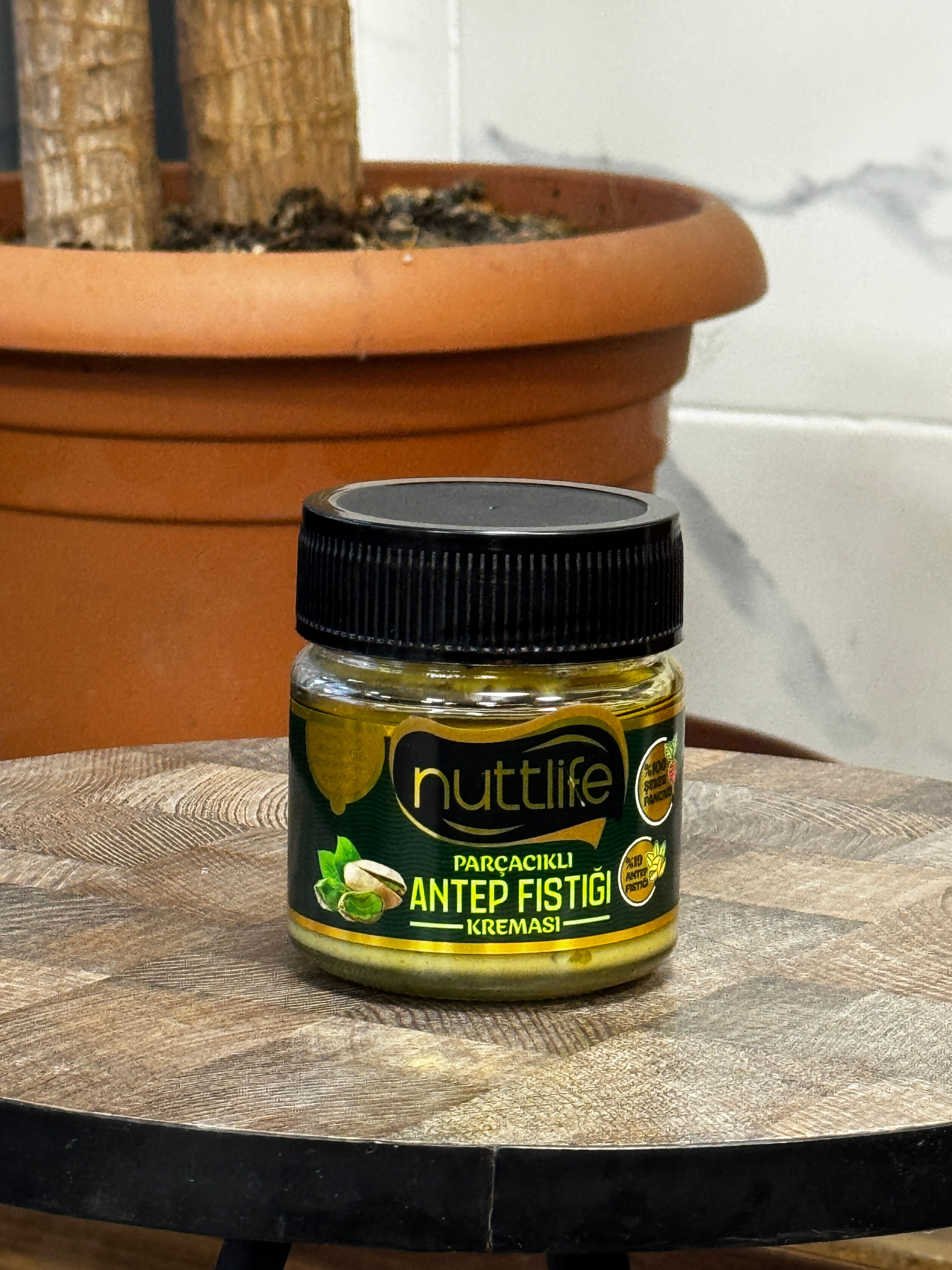 Nuttlife Parçacıklı Antep Fıstığı Kreması (Abdurrahman Tatlıcı) 200gr 