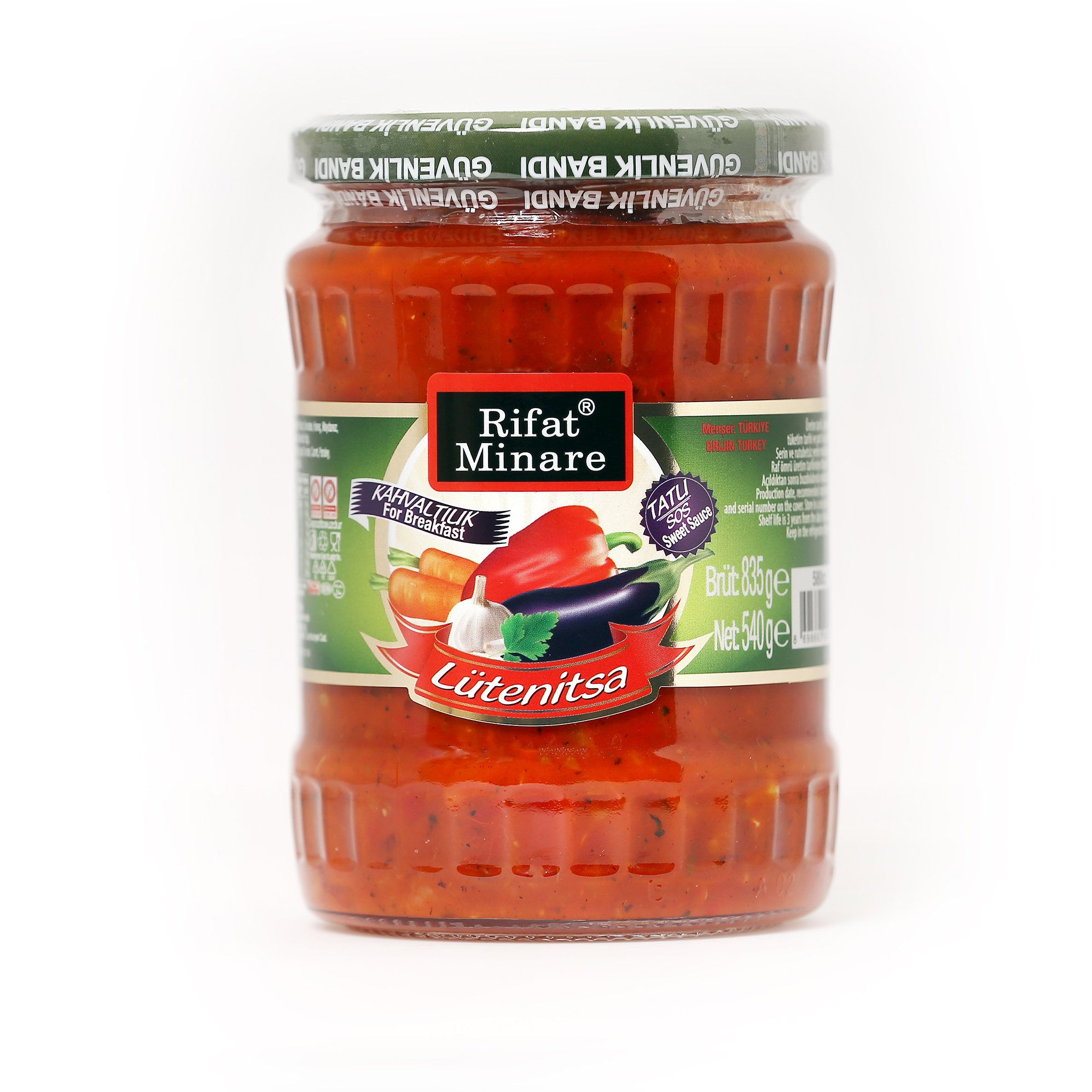 Lütenitsa Kahvaltılık Sos Tatlı (Rifat  Minare) 540gr