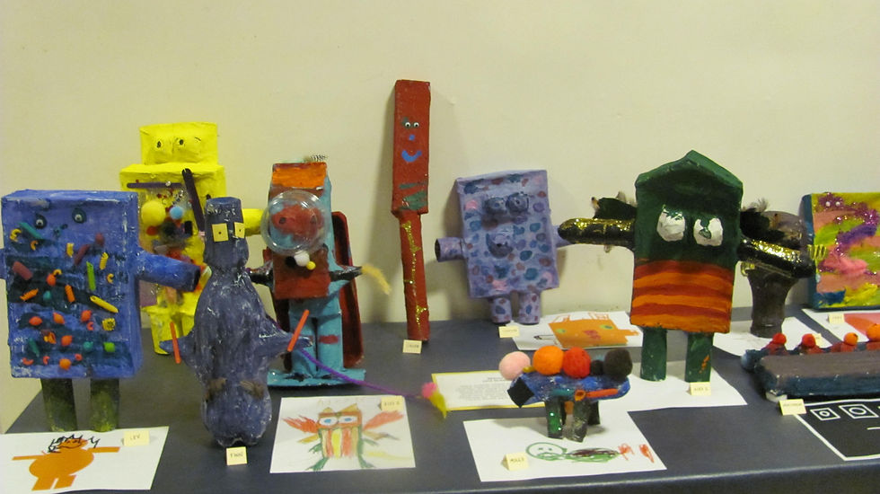 Paper Mache Monsters