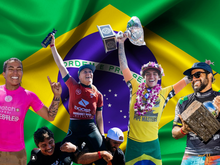 Olimpíadas: Conheça os surfistas que irão representar o Brasil em Tóquio