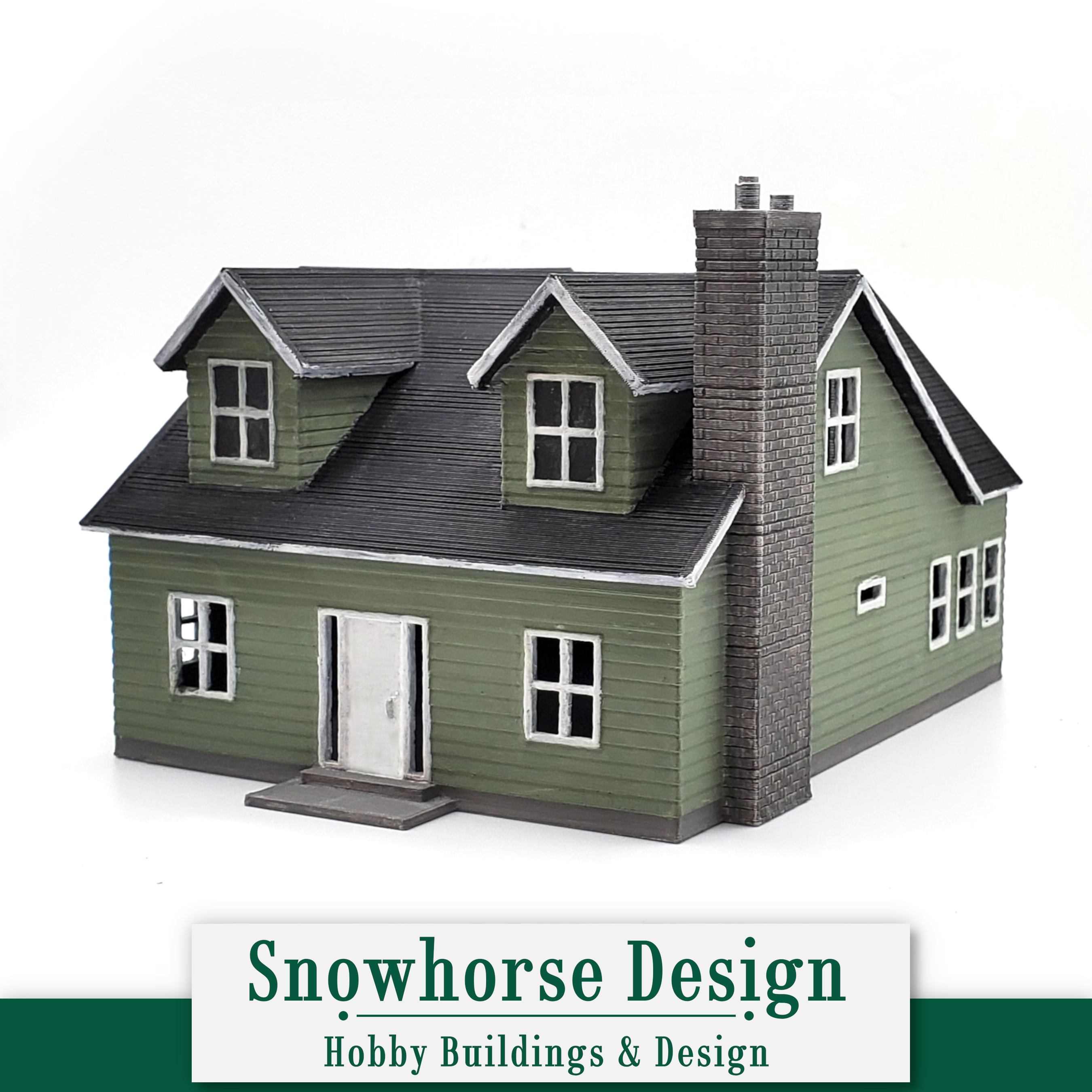 Gardener's Cottage (Unpainted) | Residential Collection (HO Scale)