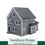 Thumbnail: Caldwell Cabin | Shoreline Collection (HO Scale 1:87)