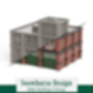 3d printed hobby model of fire station by Snowhorse Design available in HO Scale and N Scale