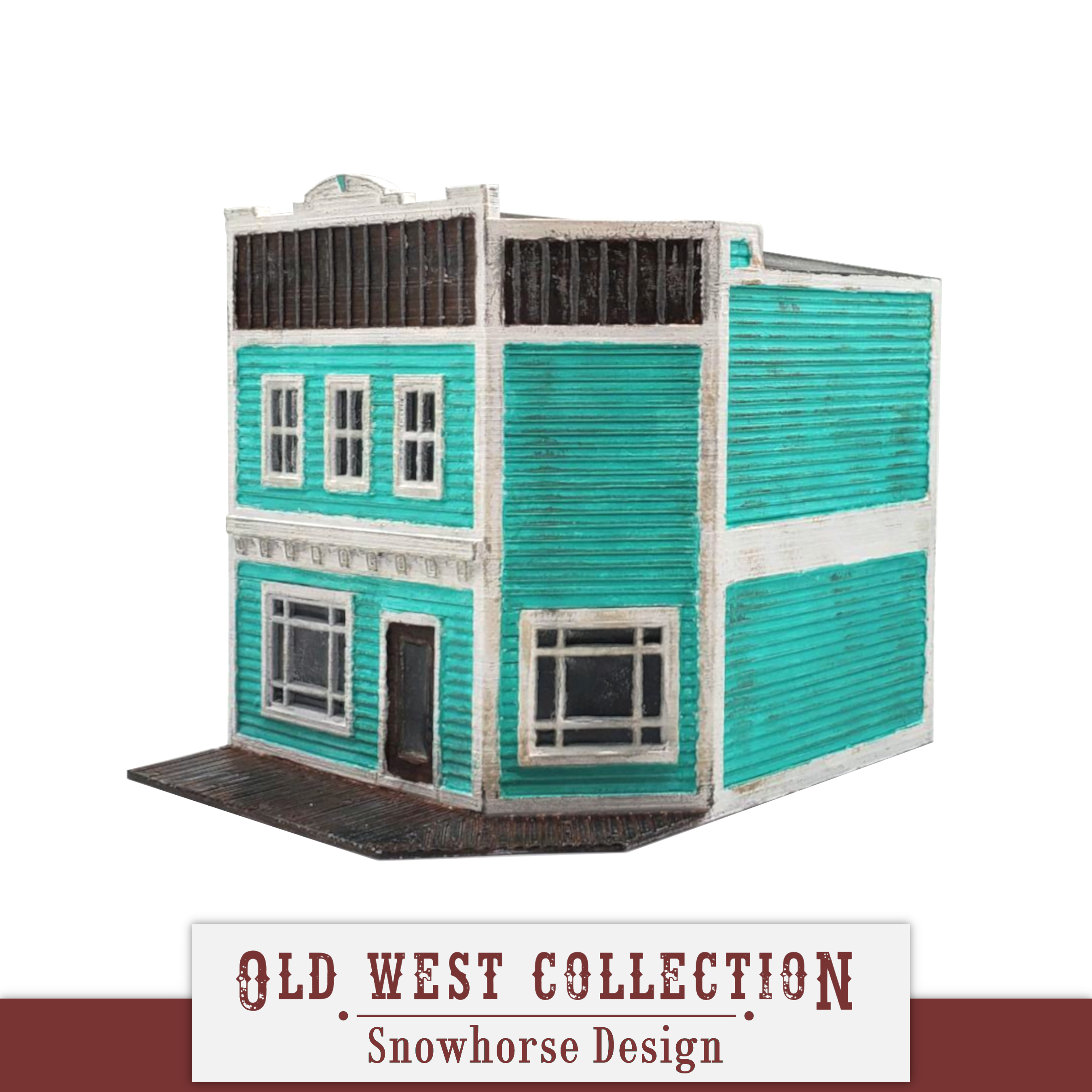 Prairie Rose Apothecary (Unpainted) | Western Collection (HO Scale 1:87)